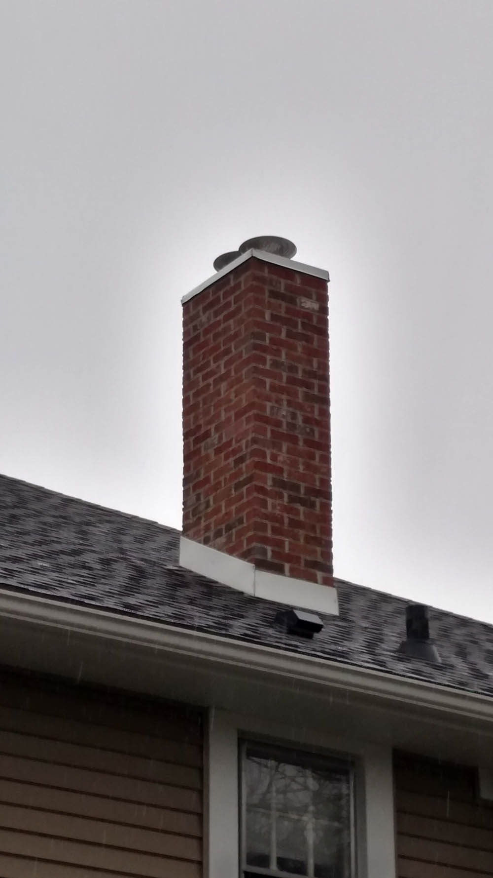 picture of a finished chimney